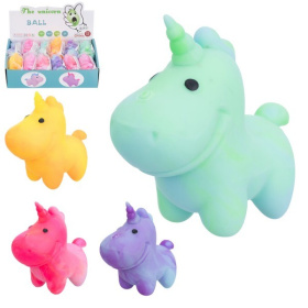 Игрушка-антистресс "Единорожка", наполнение - мука, в ассортименте