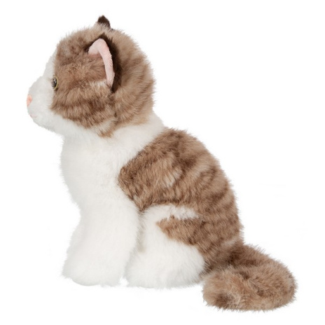 Кот серо-белый, 23 см, в/п 23*11*17 см