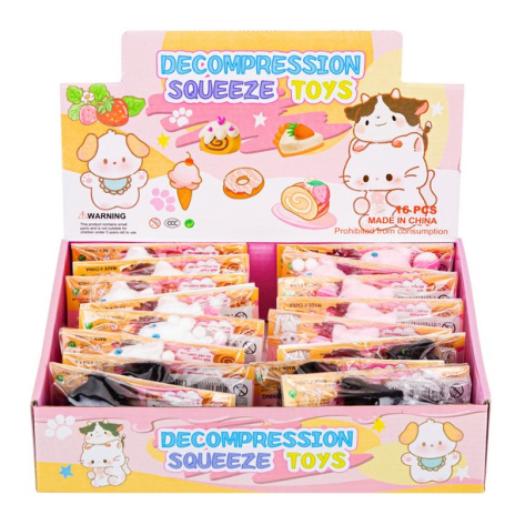 Игрушка-антистресс "Кошка" (16 шт. в наборе) Игрушка-антистресс "Кошка" (16 шт. в наборе)