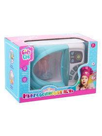 Игрушка "Микроволновая печь" "Girl`s Club" на бат., световые эффекты, вращение