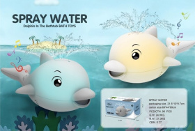 Игрушка для купания "Дельфинчик", световые и звуковые эффекты