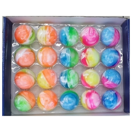 Мяч-попрыгун, диаметр 50 мм, 5 видов, со светом