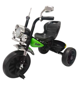 Велосипед трехколесный Slider, колеса EVA 10 и 8", фара, свет, звук, корзинка