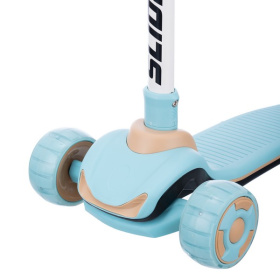 Самокат трехколесный Slider, колеса светящиеся, руль складной