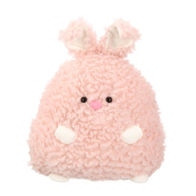 Зайчик розовый, 35 см