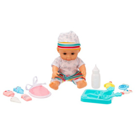 Пупс 28 см "Girl's Club" с аксессуарами, пьет и писает