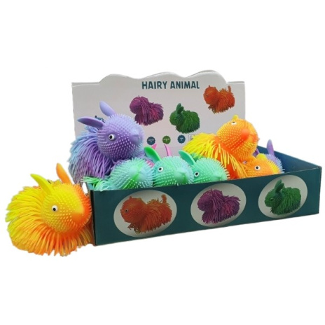 Игрушка-антистресс "Зайка", со светом, в ассортименте