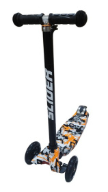 Самокат четырехколесный Slider, колеса светящиеся (диаметр 118/76 мм)