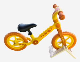 Беговел Slider, колеса EVA 12 дюймов, цвет: желтый