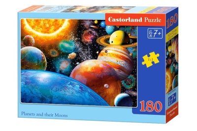 Puzzle-180 "Планеты и спутники"