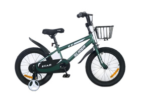 Велосипед двухколесный  "Slider Star 18" с дополнительными колесами