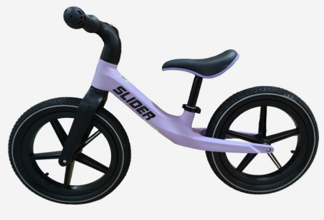 Беговел Slider, надувные колеса 14 дюймов, цвет: фиолетовый Беговел Slider, надувные колеса 14 дюймов, цвет: фиолетовый