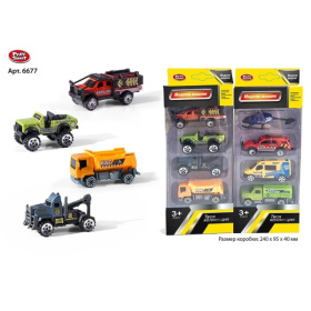 Набор "Автосити" инерционный,  в ассортименте Набор "Автосити" инерционный,  в ассортименте