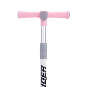 Самокат трехколесный Slider, колеса светящиеся, руль складной