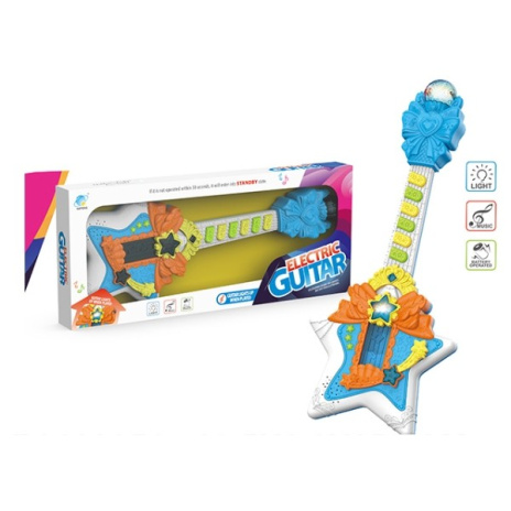 Гитара, световые и звуковые эффекты, клавиши