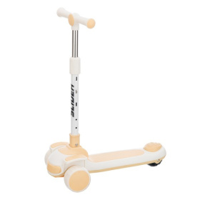 Самокат трехколесный Slider, колеса светящиеся, руль складной