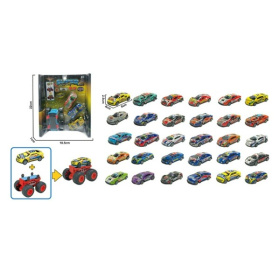 Набор "Автосити" 4 металлические машинки, цвета микс Набор "Автосити" 4 металлические машинки, цвета микс