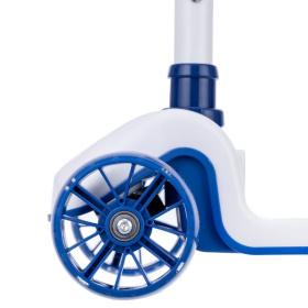 Самокат трехколесный Slider, колеса светящиеся, руль складной