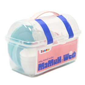 Набор посуды №3, в сундучке