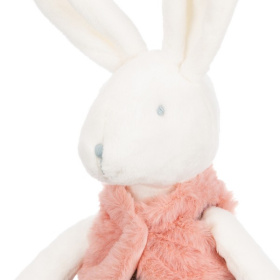 Зайка в розовой жилетке и юбке, 20 см Зайка в розовой жилетке и юбке, 20 см