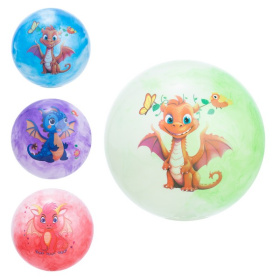 Мяч детский "дракончик", в ассортименте
