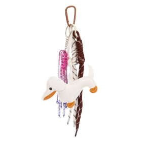 Собака такса с подвесами, ассортимент цветов, 9 см