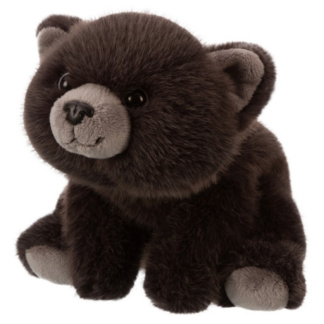 Мишка темно-серый, 25 см