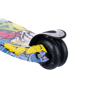 Самокат четырехколесный Slider, колеса светящиеся (диаметр 118/76 мм)