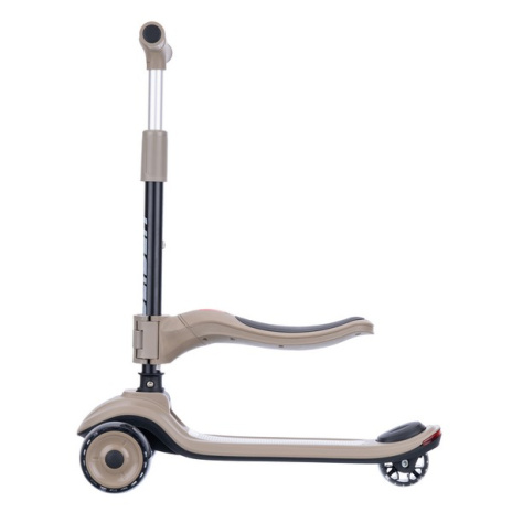 Самокат трехколесный Slider, колеса светящиеся, руль складной