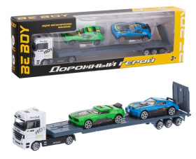 Машинка (металл.) "BeBoy", подвижные элементы,1:87