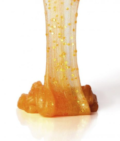 Слайм Crystal slime, апельсиновый