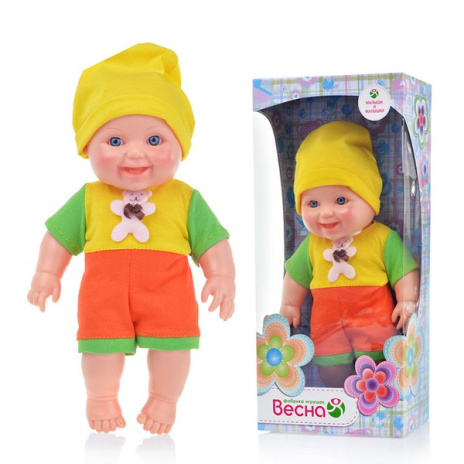 Кукла Весна "Малыш мальчик", высота 30 см