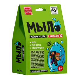 Набор "Мыло своими руками 3D. Майнкрафт"