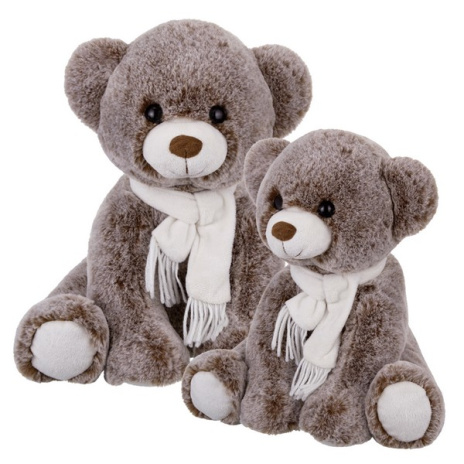 Мягкая Игрушка RELANA, Мишка в шарфике, 28 см Мягкая Игрушка RELANA, Мишка в шарфике, 28 см