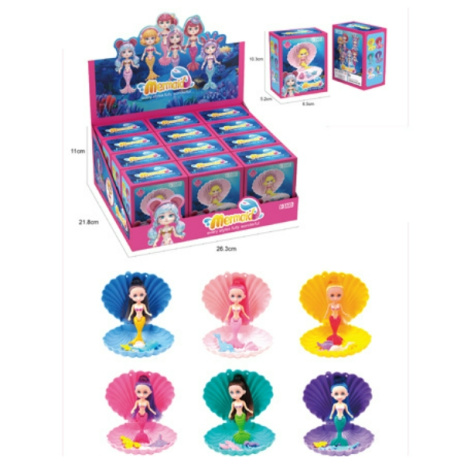 Набор "Секреты принцессы" (12 шт. в наборе) русалочка с аксессуарами, цвета микс