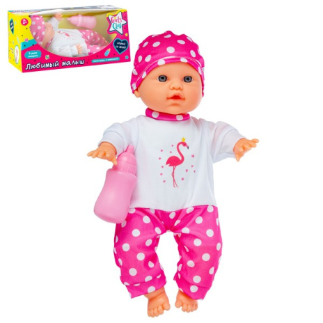 Пупс 30 см "Girl's Club" с аксессуарами, озвученный (5 фраз) Пупс 30 см "Girl's Club" с аксессуарами, озвученный (5 фраз)