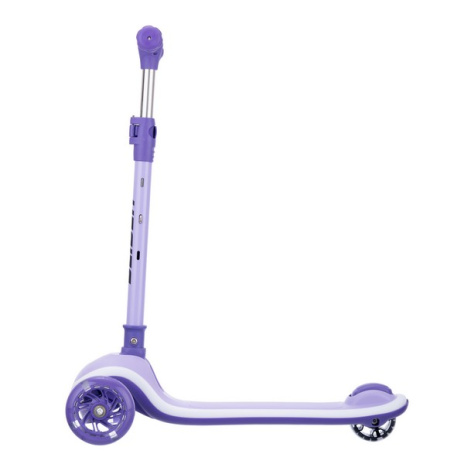 Самокат трехколесный Slider, светящиеся полиуретановые колёса и платформа, руль складной