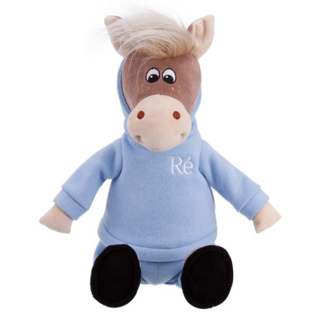 Игрушка мягконабивная ТМ "Relana" Конь в худи и брюках Жан, 25 см