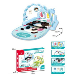 Коврик игровой развивающий "Панда", 5 подвесок, пианино, размер: 76*56*38 см