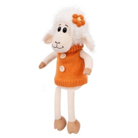 Игрушка мягконабивная ТМ "Relana" Овечка Летти в свитере, 23 см, в/п 23*10*9 см