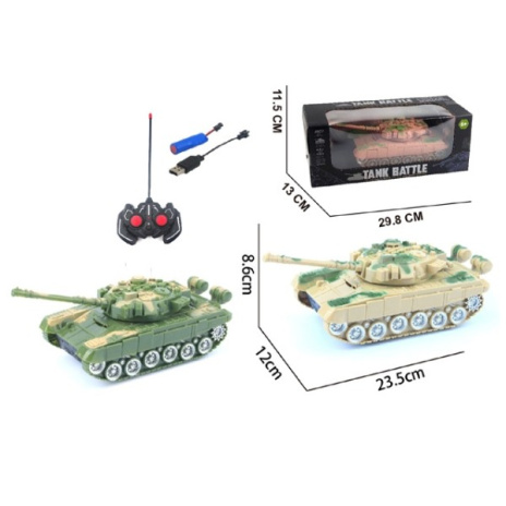 Танк на пульте радиоуправления, в ассортименте