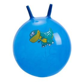 Мяч гимнастический с рожками, 55см, "Животные" в ассортименте