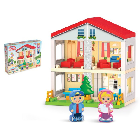 Конструктор "Любимый дом 2эт., с фигурками"