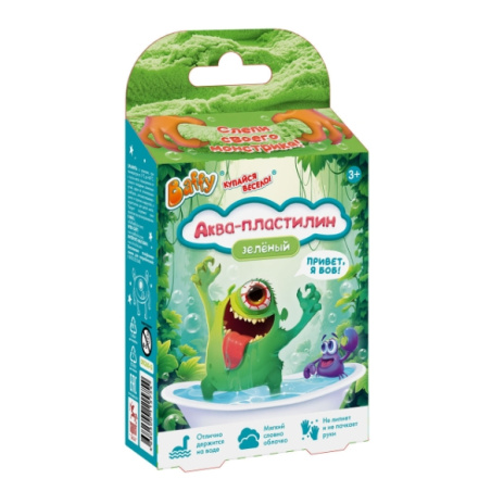 Набор «Монстровселенная» пластичная масса для лепки и игрушка (глаз) «BAFFY», цвет: зеленый Набор «Монстровселенная» пластичная масса для лепки и игрушка (глаз) «BAFFY», цвет: зеленый