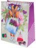 Dream cards Пакет подар.с мат.лам.,глит.и 3Dэлем.,30*41.5*12см(XL),Отдых в Париже,210г