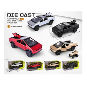 Машинка инерционная металлическая, в ассортименте