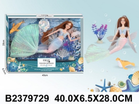 Кукла "Русалочка" с аксессуарами, ручки и ножки шарнирные