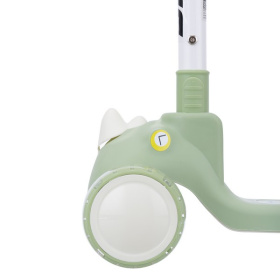 Самокат трехколесный Slider, колеса светящиеся, руль складной Самокат трехколесный Slider, колеса светящиеся, руль складной