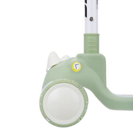 Самокат трехколесный Slider, колеса светящиеся, руль складной