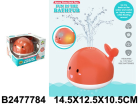 Игрушка для купания "Кит" на батарейках